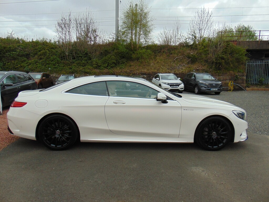Mercedes-Benz S Class Coupe 4.7 S500 V8 Amg Line Full Service History White #4