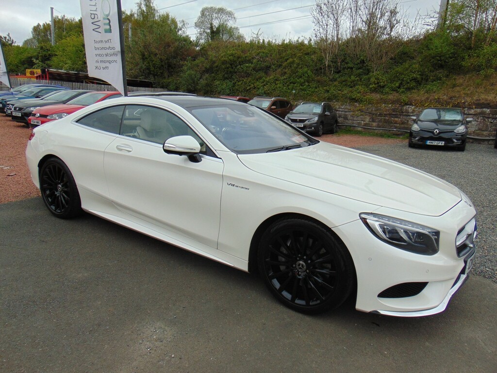 Mercedes-Benz S Class Coupe 4.7 S500 V8 Amg Line Full Service History White