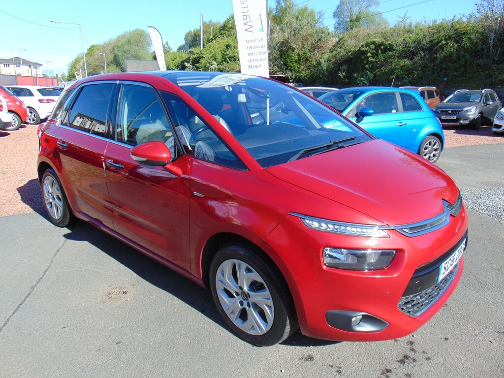 Citroen C4 Picasso Mpv 1.6 Bluehdi Exclusive Mot April 2027 Timi SC16ZBD Red #2