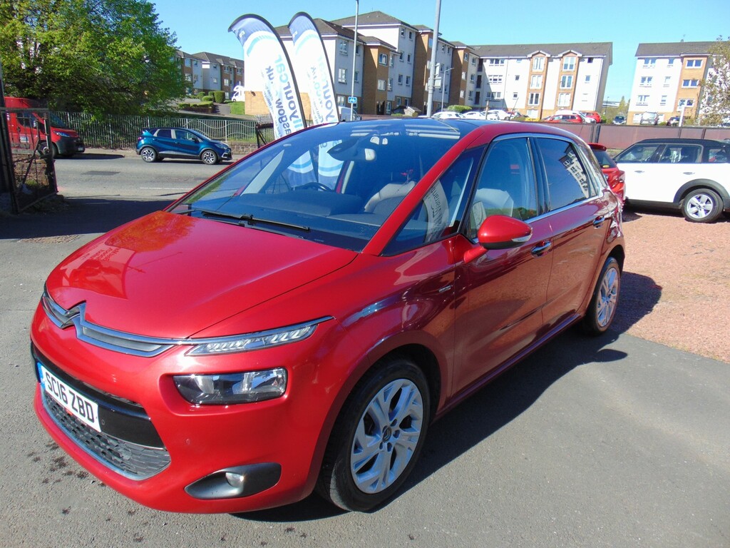 Citroen C4 Picasso Mpv 1.6 Bluehdi Exclusive Mot April 2027 Timi SC16ZBD Red #6