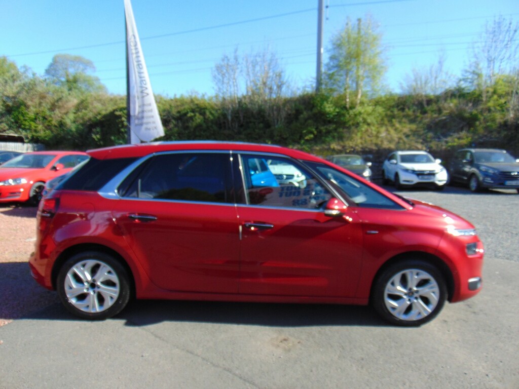 Citroen C4 Picasso Mpv 1.6 Bluehdi Exclusive Mot April 2027 Timi SC16ZBD Red #3