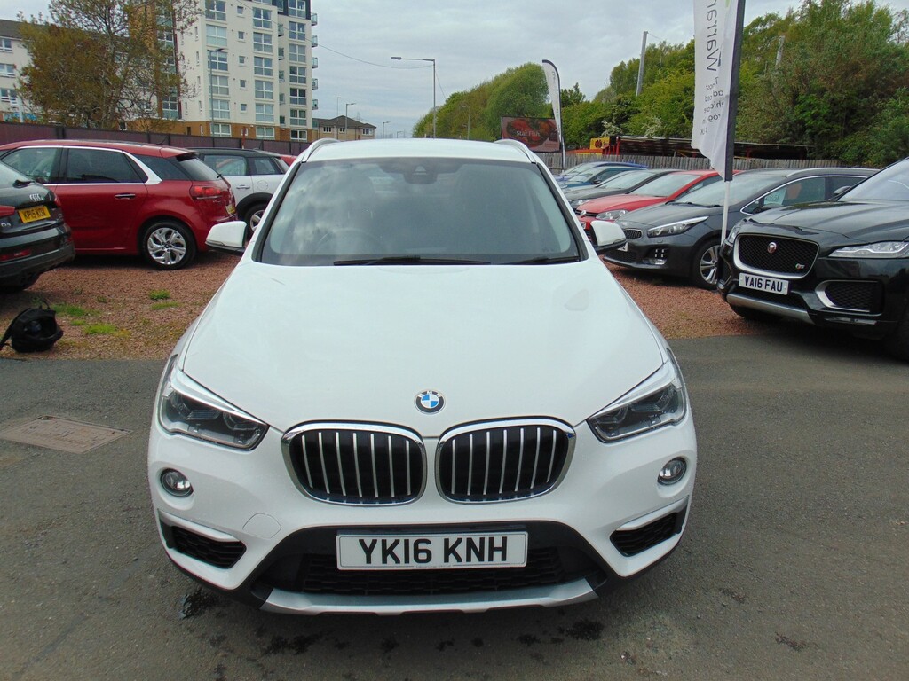 BMW X1 Suv 2.0 X1 Xdrive20d Xline Mot March 2027 Full YK16KNH White #4