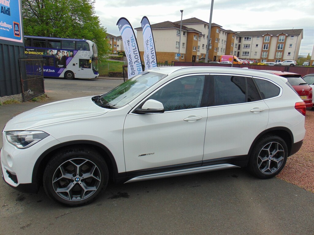 BMW X1 Suv 2.0 X1 Xdrive20d Xline Mot March 2027 Full YK16KNH White #6