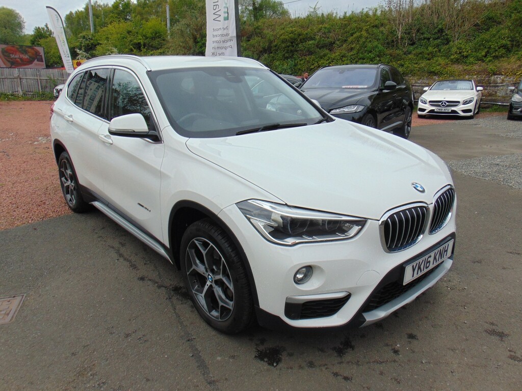 BMW X1 Suv 2.0 X1 Xdrive20d Xline Mot March 2027 Full YK16KNH White #3