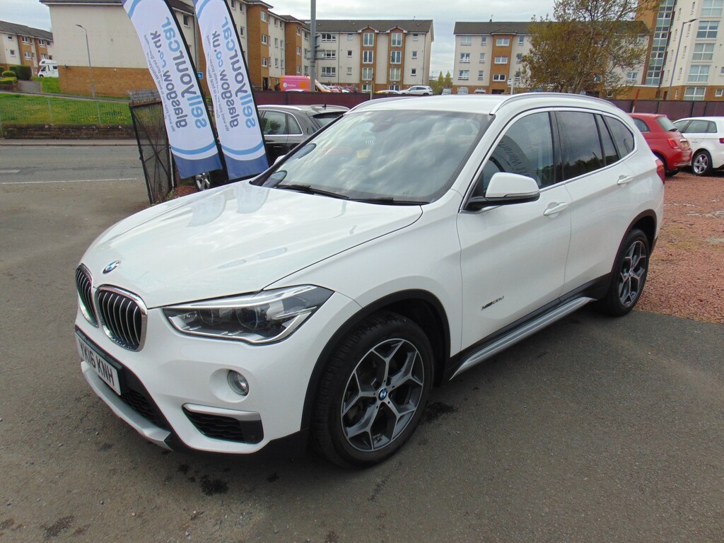 BMW X1 Suv 2.0 X1 Xdrive20d Xline Mot March 2027 Full YK16KNH White #5