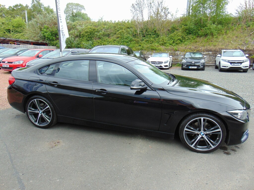 BMW 4 Series Gran Coupe Hatchback 2.0 420D Sport Gran Coupe Mot March 20 BT67ZKR Black