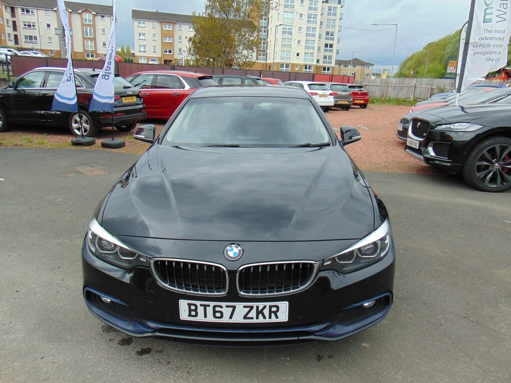 BMW 4 Series Gran Coupe Hatchback 2.0 420D Sport Gran Coupe Mot March 20 BT67ZKR Black #6