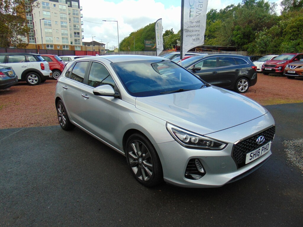 Hyundai I30 Hatchback 1.4 I30 Prem 1.4T 140Ps 1 Owner Full SH18PHO Silver #3