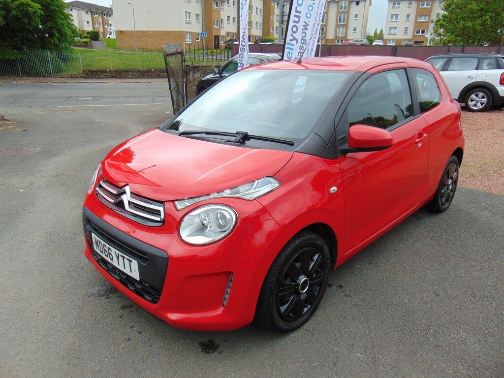 Citroen C1 Hatchback 1.0 Vti Feel Mot February 2O27 Lez C MD66YTT Red #6