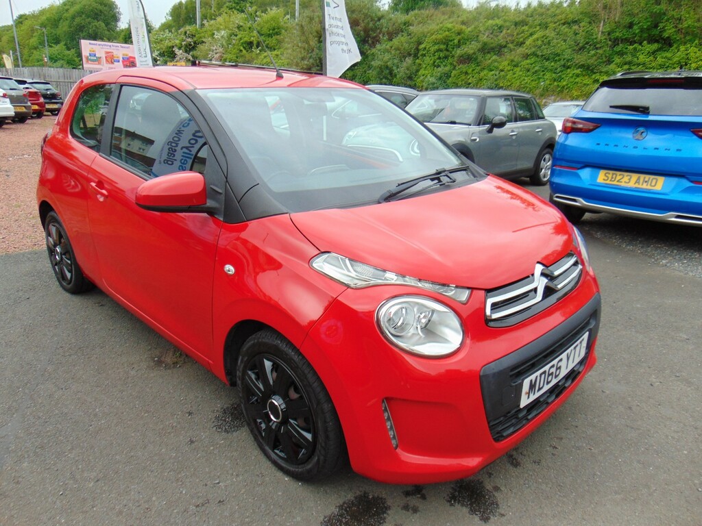 Citroen C1 Hatchback 1.0 Vti Feel Mot February 2O27 Lez C MD66YTT Red #3