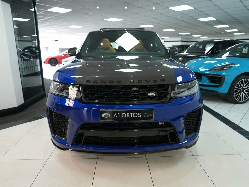 Land Rover Range Rover Sport 5L Svr Carbon Edition EJ71WWO Blue #2