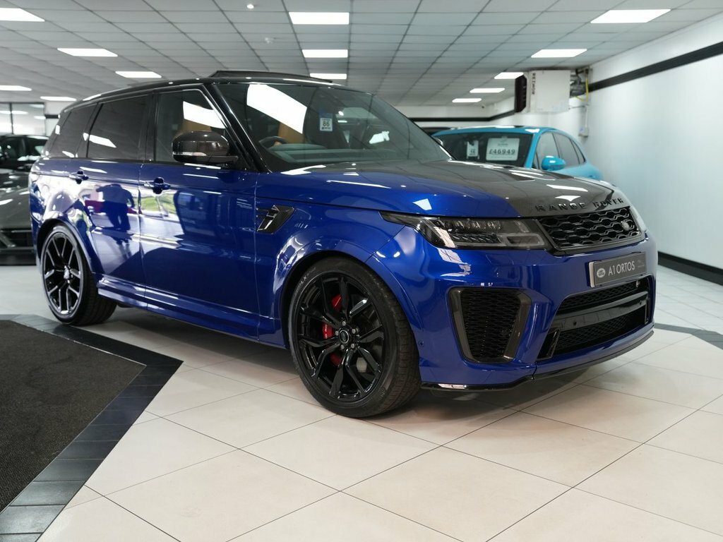 Land Rover Range Rover Sport 5L Svr Carbon Edition Blue