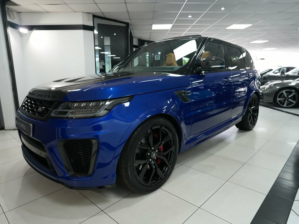 Land Rover Range Rover Sport 5L Svr Carbon Edition EJ71WWO Blue #4