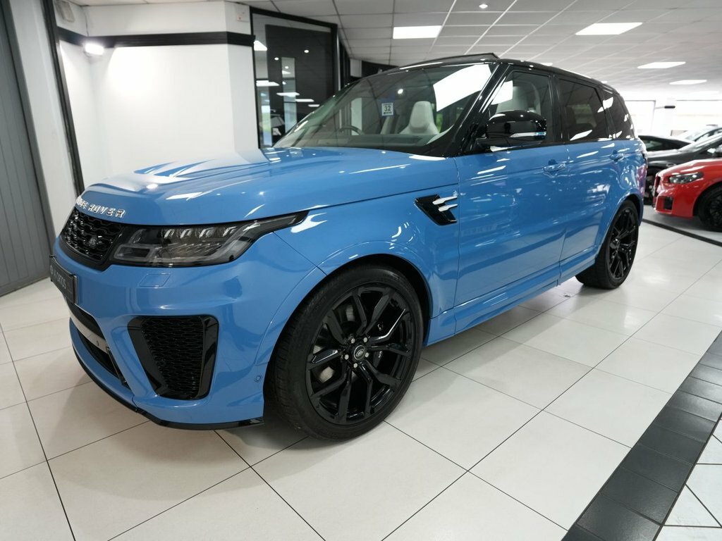 Land Rover Range Rover Sport 5L Svr Blue #4