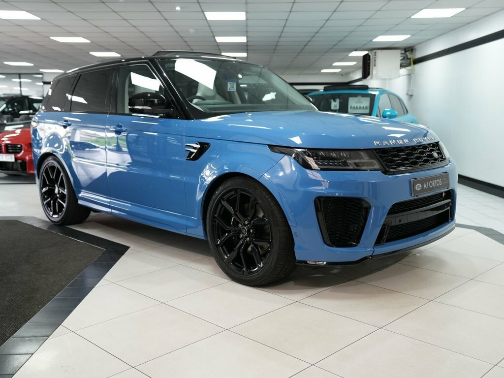 Land Rover Range Rover Sport 5L Svr Blue