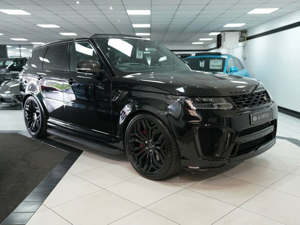 Land Rover Range Rover Sport 5L Svr Carbon Edition Black