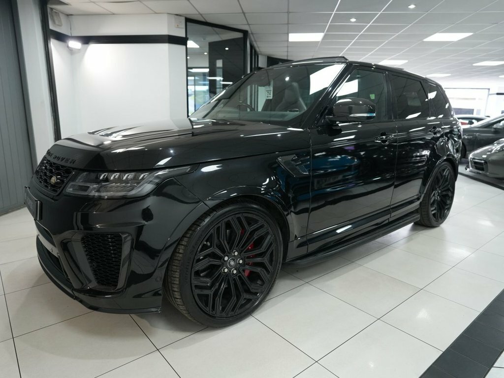 Land Rover Range Rover Sport 5L Svr Carbon Edition BYZ2068 Black #4