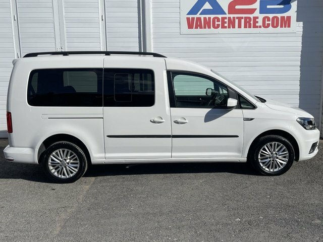 Volkswagen Caddy Maxi Life 2.0 Tdi Mpv NK69DNV White #4