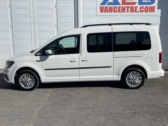 Volkswagen Caddy Maxi Life 2.0 Tdi Mpv NK69DNV White #6