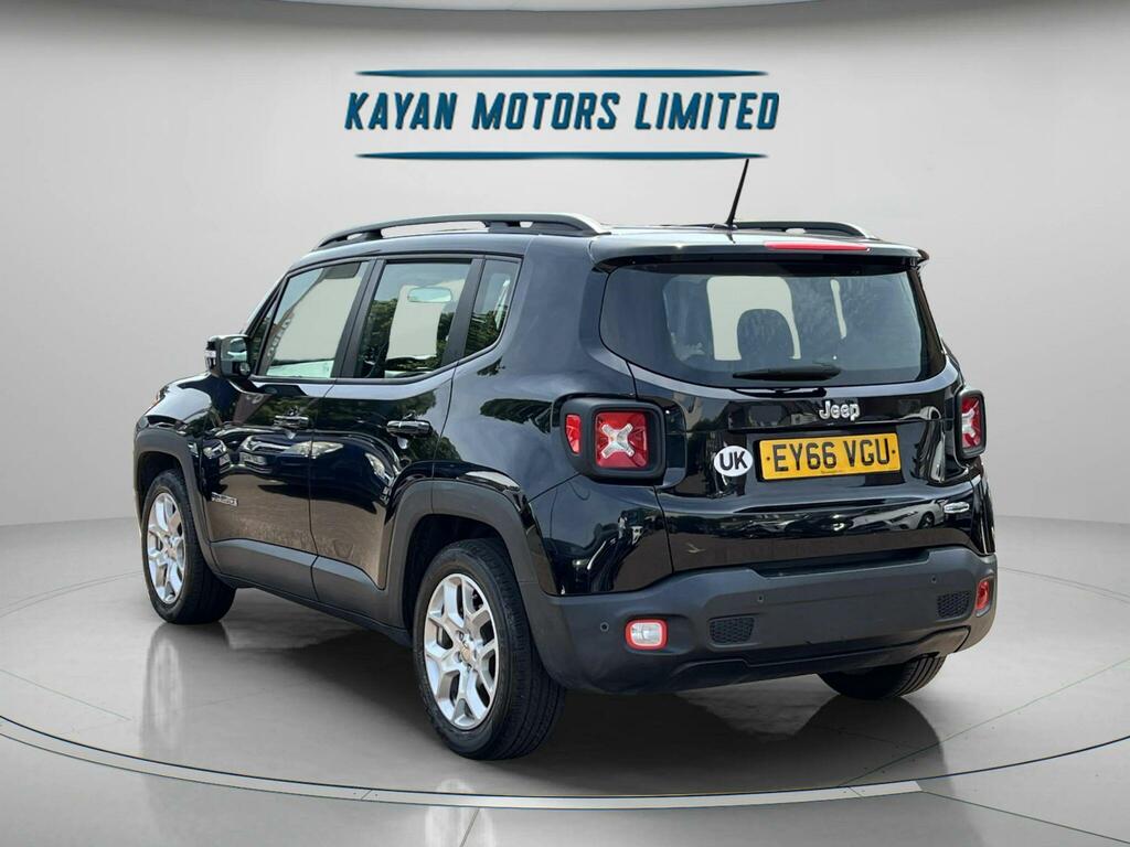 Jeep Renegade 1.4T Multiairii Longitude Ddct Euro 6 Ss Black #4
