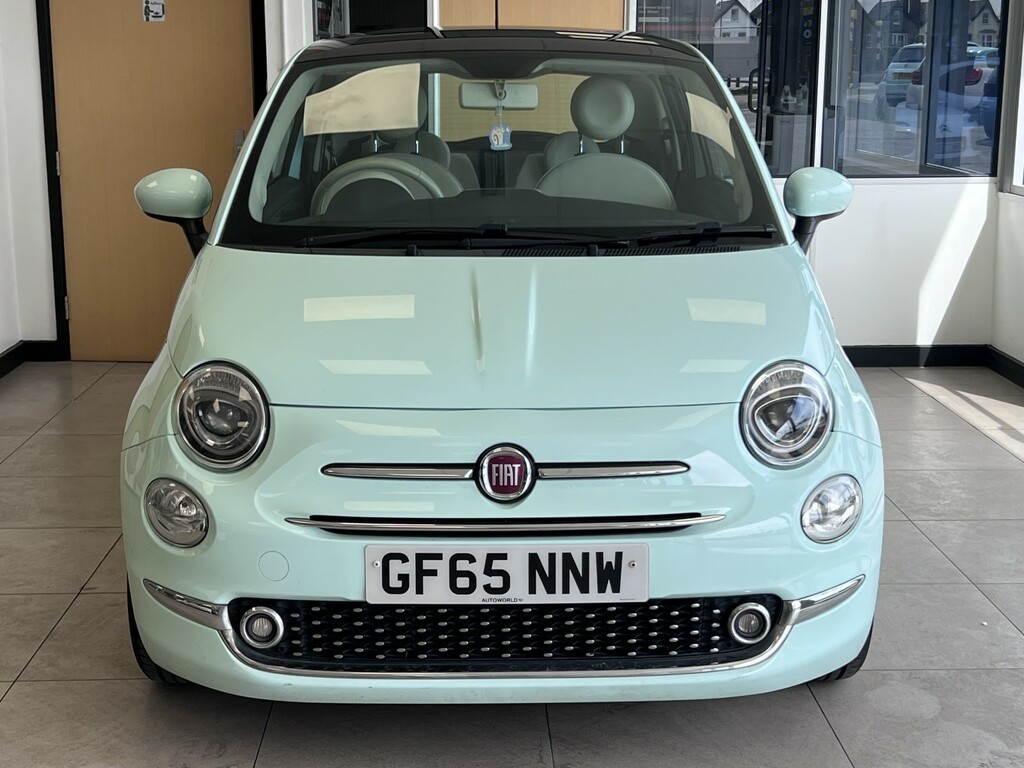 Fiat 500 Hatchback 1.2 500 My17 1.2 69Hp Lounge 201565 GF65NNW Green #2