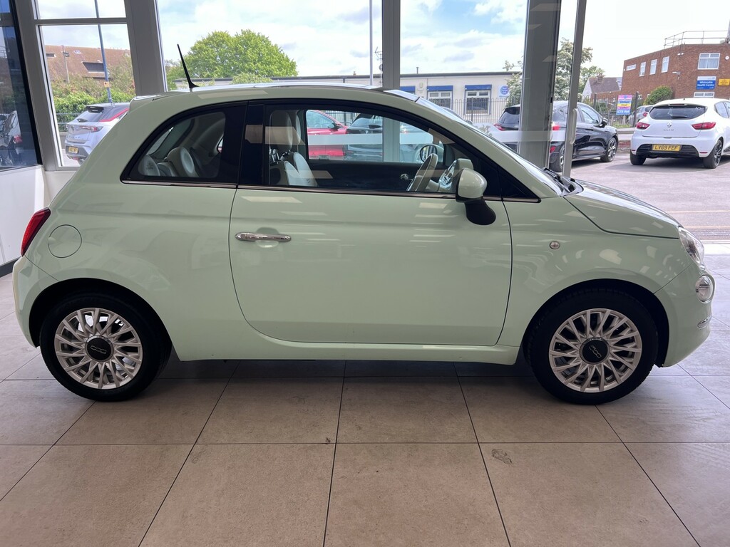 Fiat 500 Hatchback 1.2 500 My17 1.2 69Hp Lounge 201565 GF65NNW Green #4