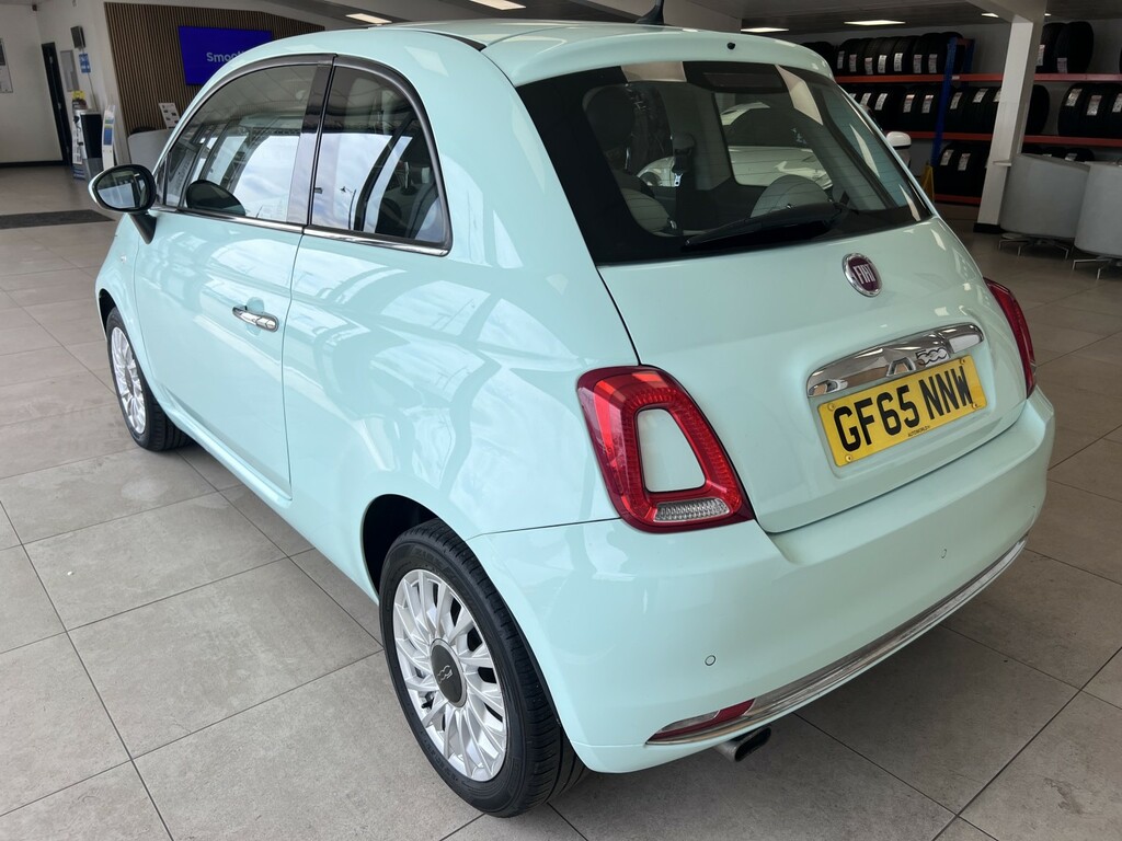Fiat 500 Hatchback 1.2 500 My17 1.2 69Hp Lounge 201565 GF65NNW Green #6