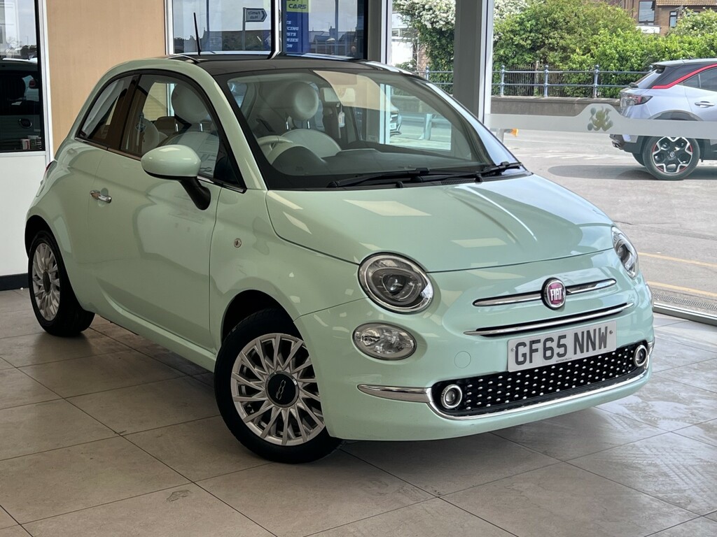 Fiat 500 Hatchback 1.2 500 My17 1.2 69Hp Lounge 201565 Green