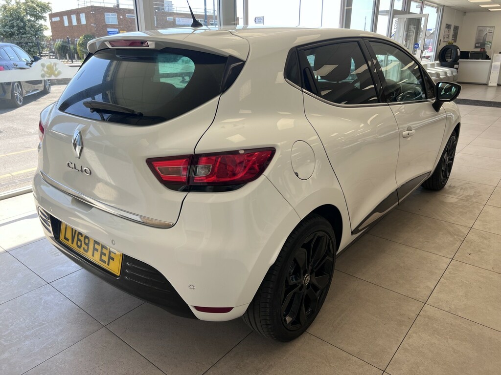 Renault Clio Hatchback 0.9 Iconic Tce 90 My18 201969 LV69FEF White #5