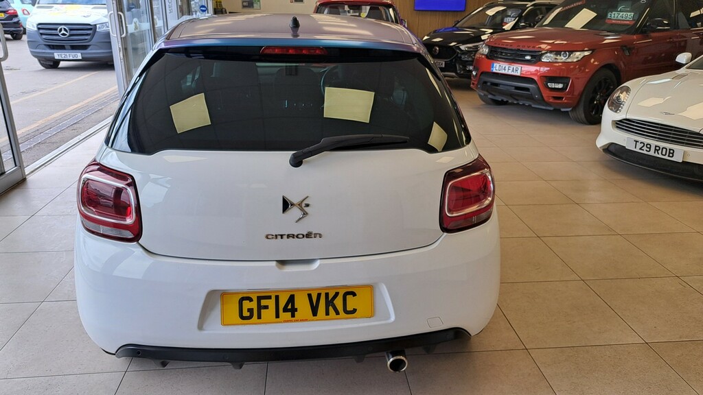 Citroen DS3 Hatchback 1.6 E-hdi Airdream Dstyle Plus 201414 GF14VKC White #4