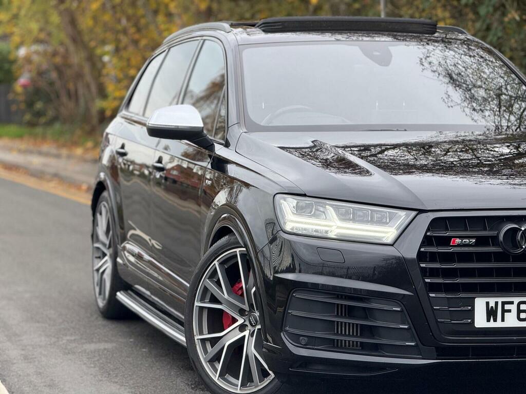 Audi SQ7 Suv 4.0 Tdi V8 Tiptronic Quattro Euro 6 Ss WF67MBY Black #6
