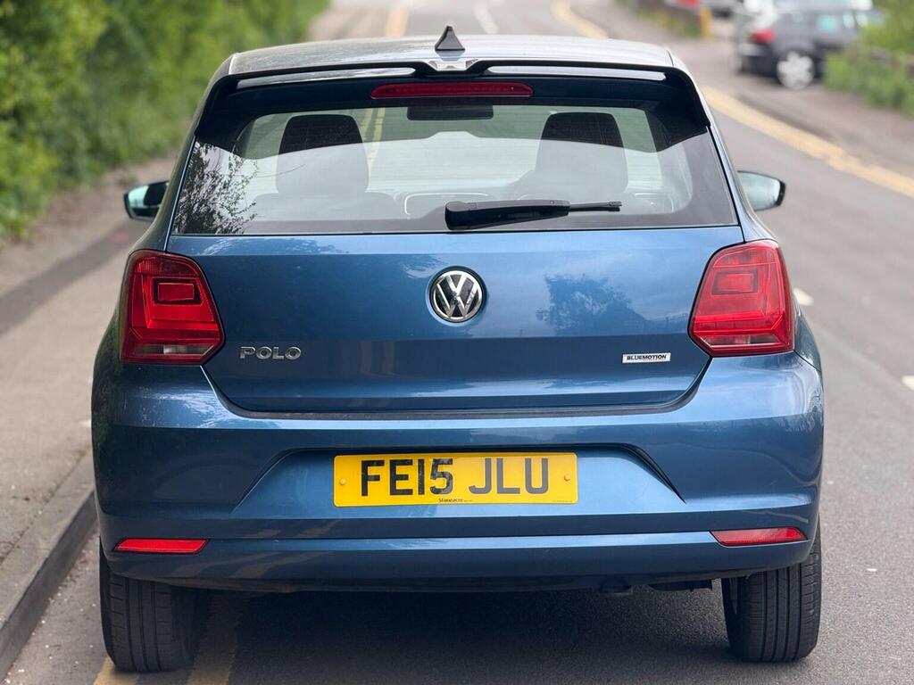 Volkswagen Polo Hatchback 1.0 Bluemotion Tech Se Euro 6 Ss FE15JLU Blue #2