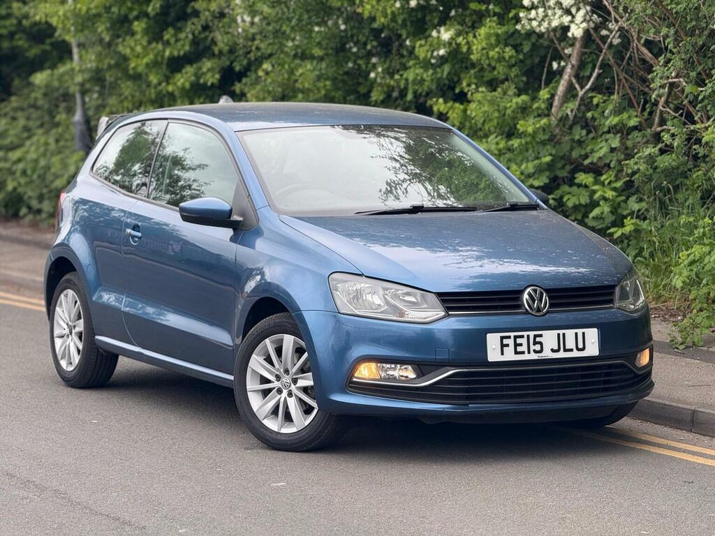 Volkswagen Polo Hatchback 1.0 Bluemotion Tech Se Euro 6 Ss FE15JLU Blue #5