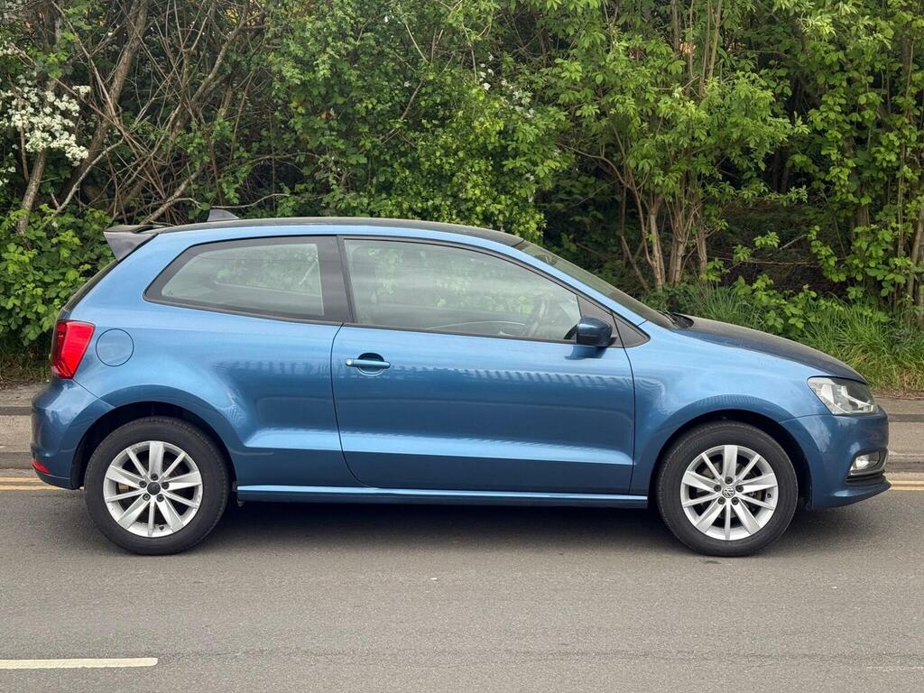 Volkswagen Polo Hatchback 1.0 Bluemotion Tech Se Euro 6 Ss FE15JLU Blue #3