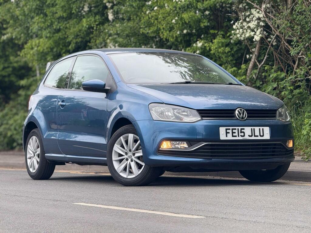 Volkswagen Polo Hatchback 1.0 Bluemotion Tech Se Euro 6 Ss Blue