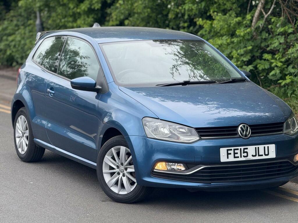 Volkswagen Polo Hatchback 1.0 Bluemotion Tech Se Euro 6 Ss FE15JLU Blue #6