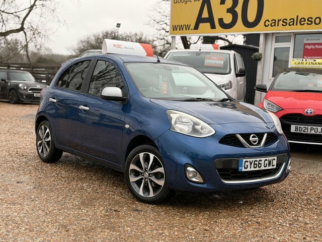 Nissan Micra N-tec Cvt Euro 6 Blue #3