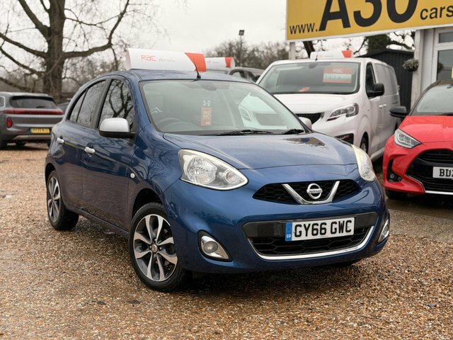 Nissan Micra N-tec Cvt Euro 6 Blue #4