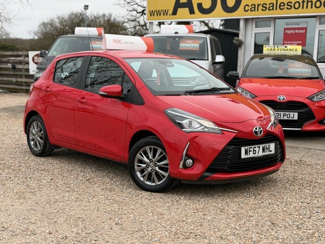 Toyota Yaris Vvt-i Icon Euro 6 Red #4