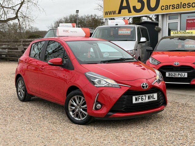 Toyota Yaris Vvt-i Icon Euro 6 Red #3