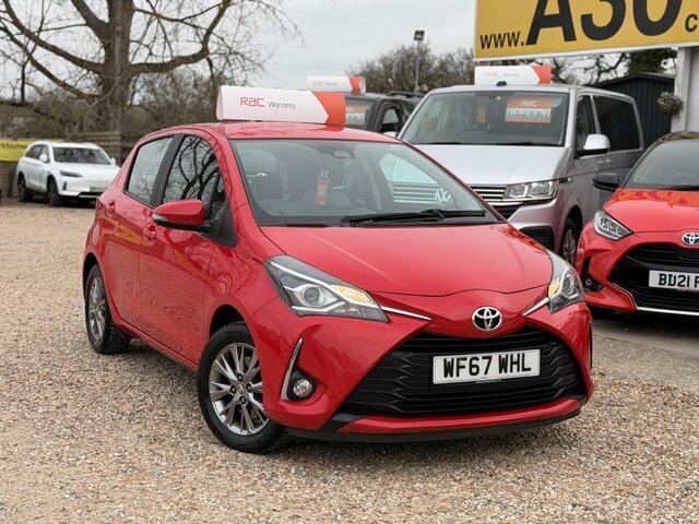 Toyota Yaris Vvt-i Icon Euro 6 Red #2