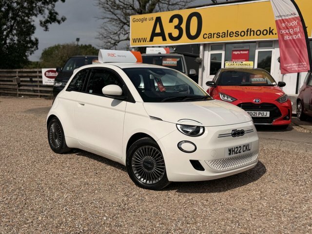 Fiat 500E Icon Auto 3dr WH22CKL White #3