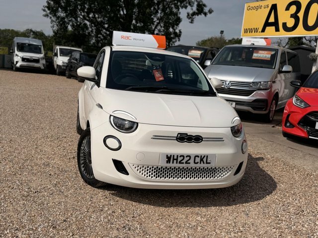 Fiat 500E Icon Auto 3dr WH22CKL White #5