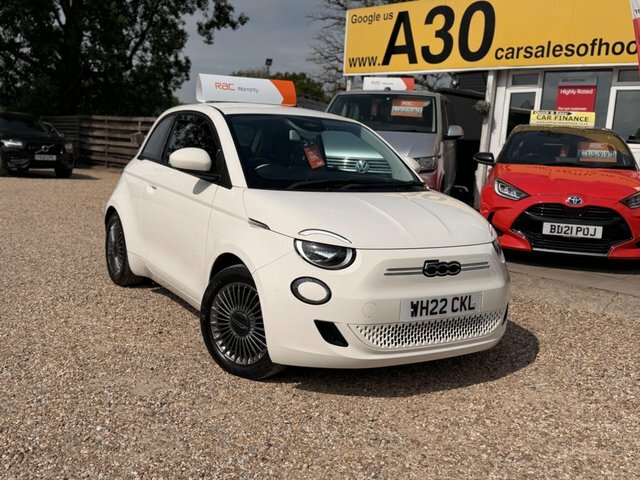 Fiat 500E Icon Auto 3dr WH22CKL White #4