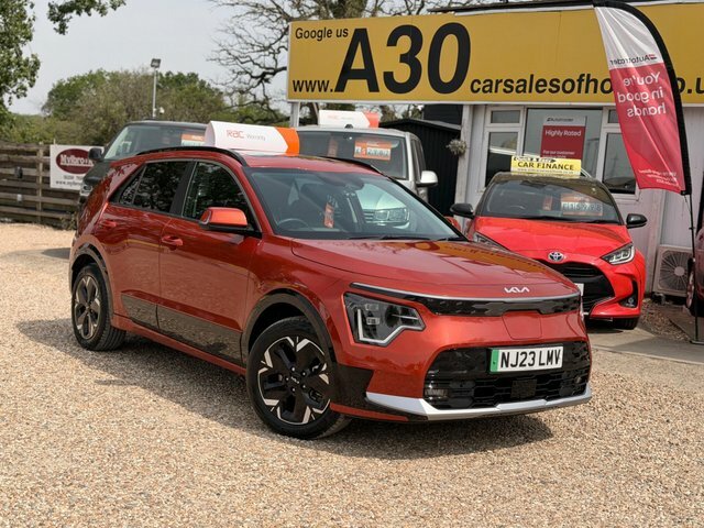 Kia e-Niro 4 Auto 5dr NJ23LMV Orange #3