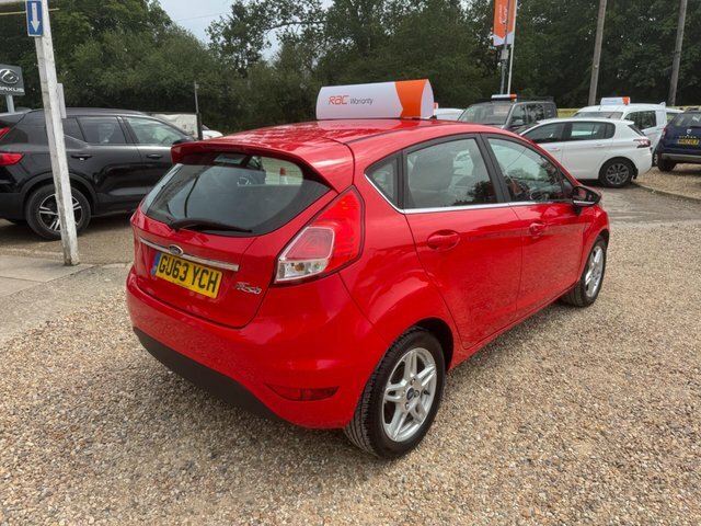 Ford Fiesta Zetec Euro 5 Red #6