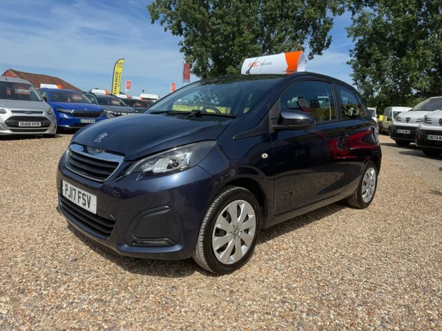Peugeot 108 Active Euro 6 PJ17FSV Blue #2
