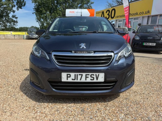 Peugeot 108 Active Euro 6 PJ17FSV Blue #3