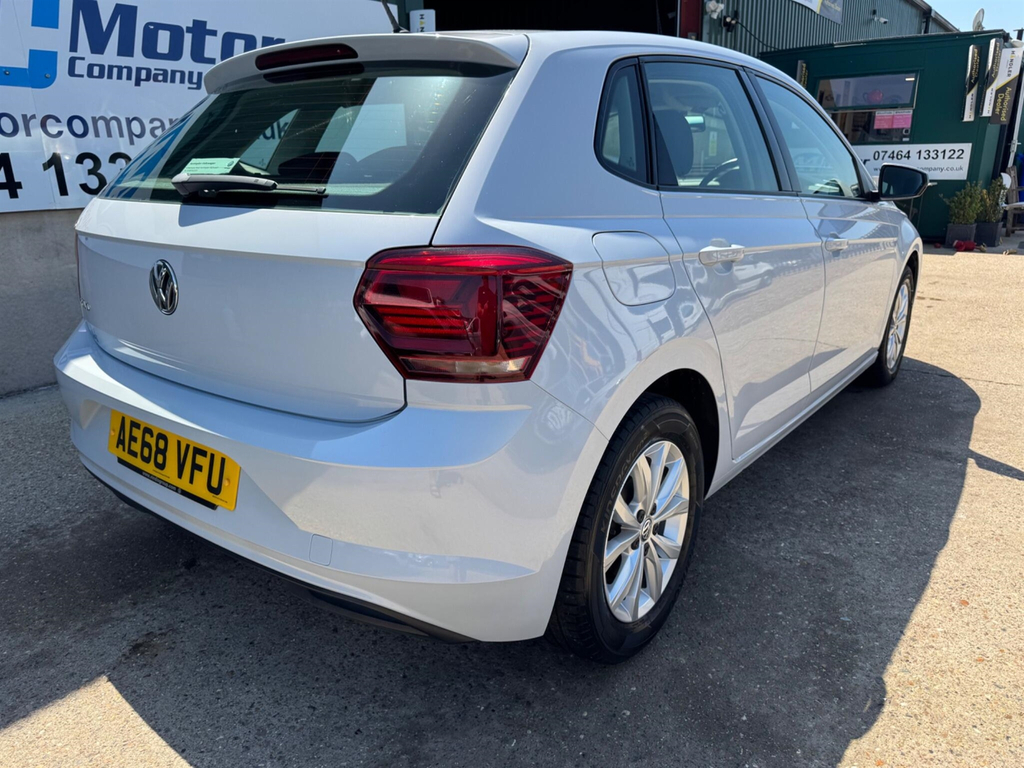 Volkswagen Polo 1.0 Tsi Se Euro 6 Ss AE68VFU Silver #5