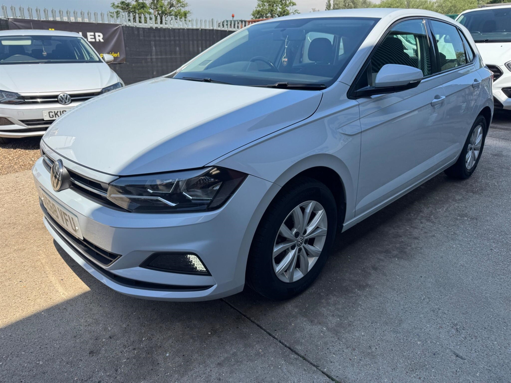 Volkswagen Polo 1.0 Tsi Se Euro 6 Ss AE68VFU Silver #2